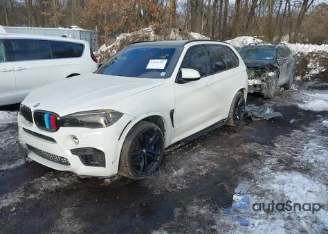 2018 BMW X5 M z USA, uszkodzony, nr VIN 5YMKT6C55J0Y83760